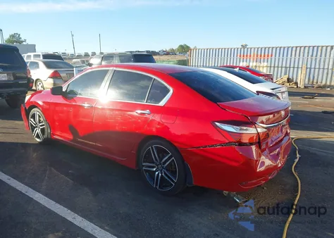 2017 Honda Accord Sport from USA, damaged, VIN 1HGCR2F54HA143297